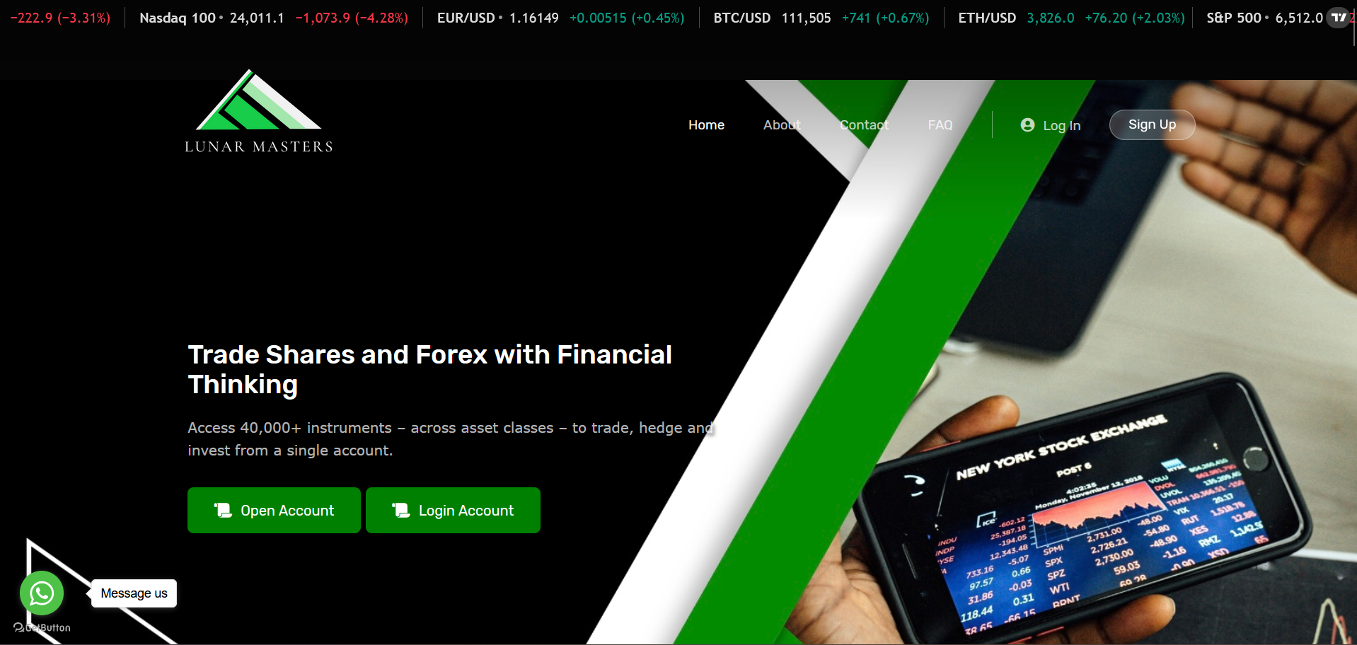 Lunar Masters scam review